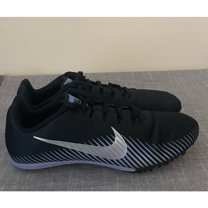 New NIKE Zoom Rival M9 Mens 11.5 Black Gray/Purple Racing Track Shoes New NIKE Zoom Rival M9 Mens 11.5 Black Gray/Purple Racing  main image 3