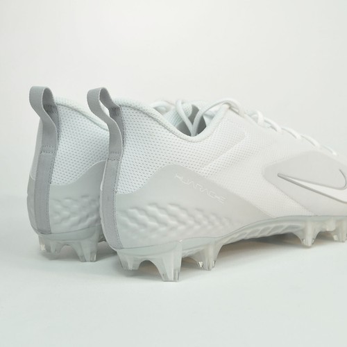 Nike Alpha Huarache 8 Pro Lacrosse Football Cleats White CW4439-110 Men Sz 12.5 - Picture 7 of 18