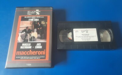 'Maccheroni' von E. Scola (1985) [vhs] (mit M. Mastroianni, J. Lemmon)  