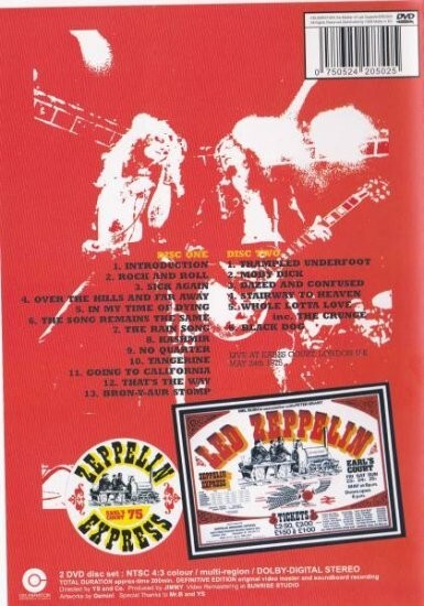 ミュージック Led Zeppelin / In The Court Of King(DVD) Led Zeppelin – In The Court Of King James – 2 x DVD (DVD