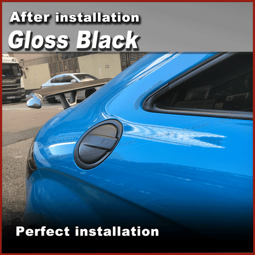Glanz Schwar Heckspoiler Flügel Lippe Passt für Audi TT MK2 8J TTRS Coupe 08-14 - Picture 4 of 9