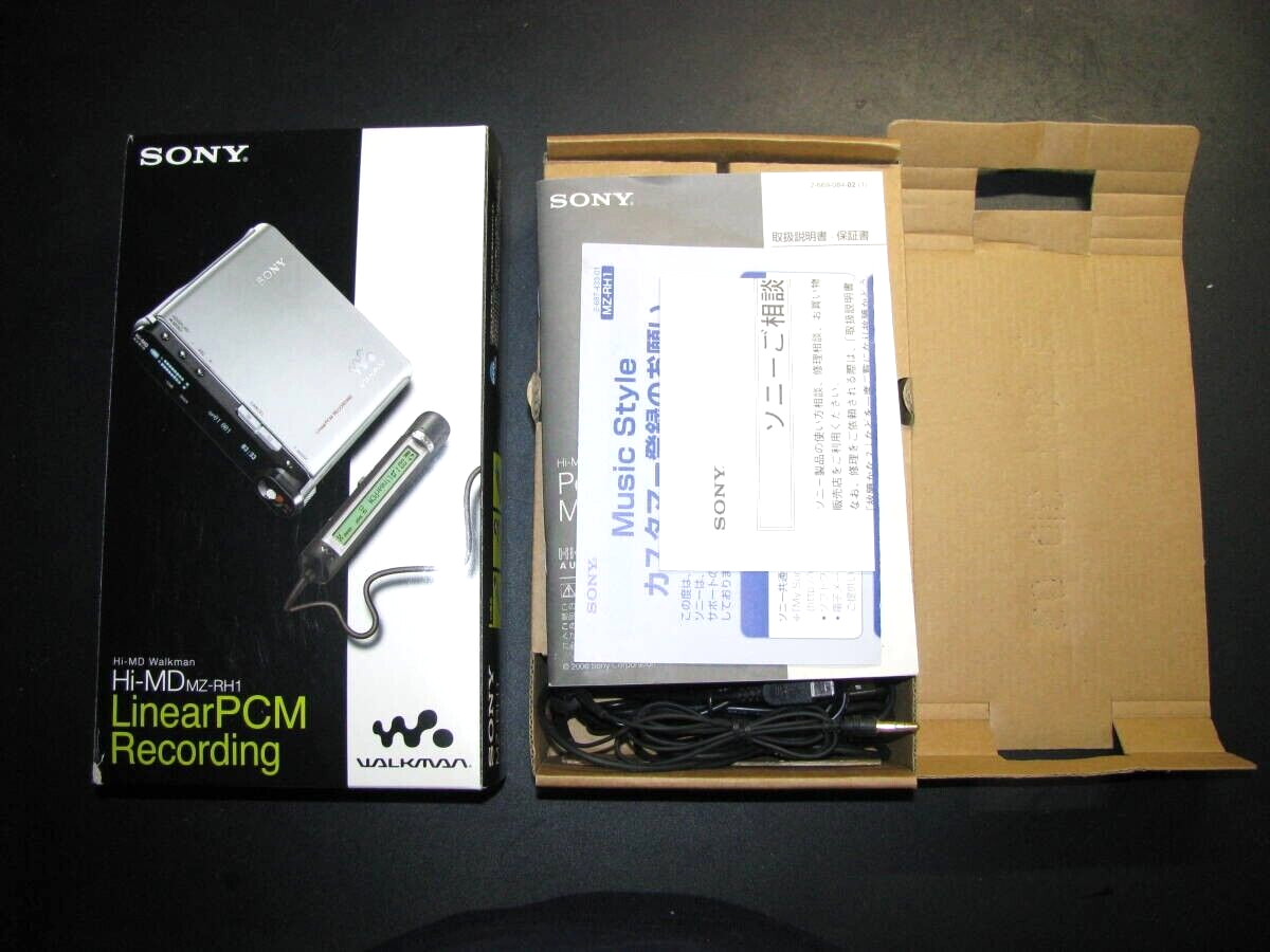SONY Hi-MD WALKMAN MZ-RH10 ポータブルMDプレーヤー 【公式通販】