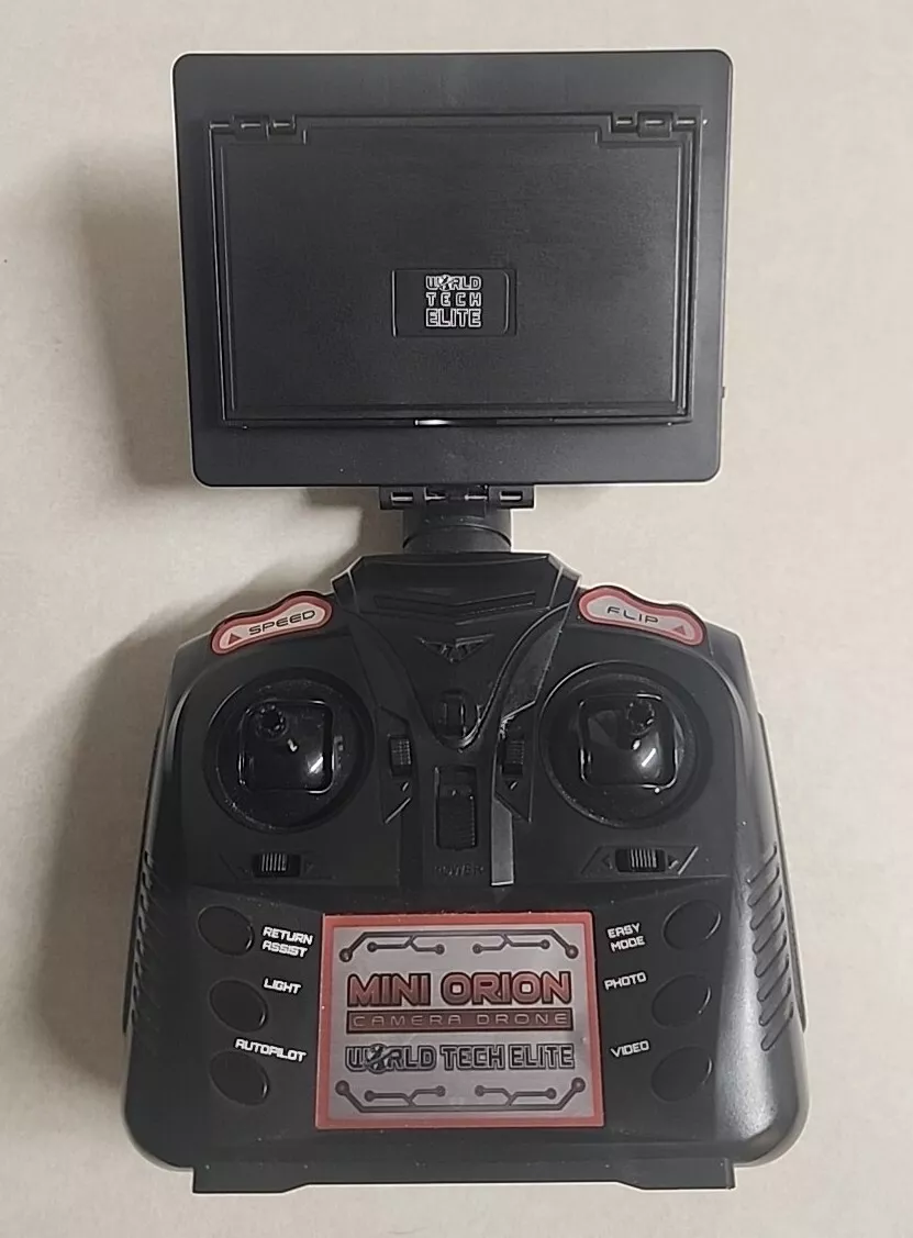 Mini Orion Live LCD Drone Screen World Tech Elite Controller
