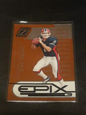 2005 Donruss Zenith Epix 2nd Down Orange 493/600 JP Losman #E-14