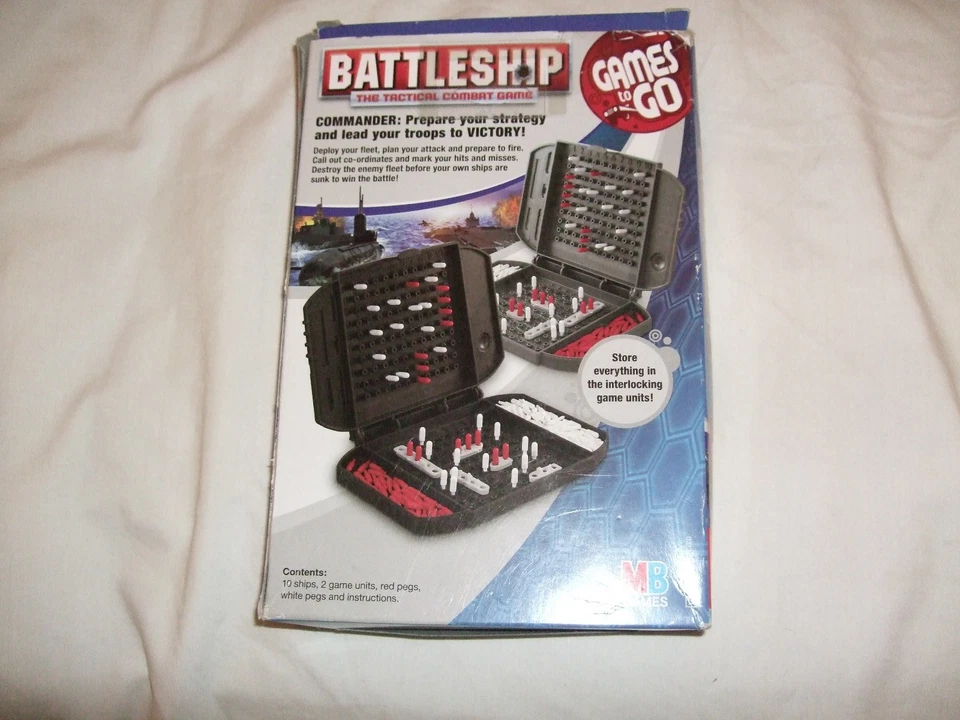 Games to Go-Battleship-The Tactical Combat Game 2010 - Image 2 of 4