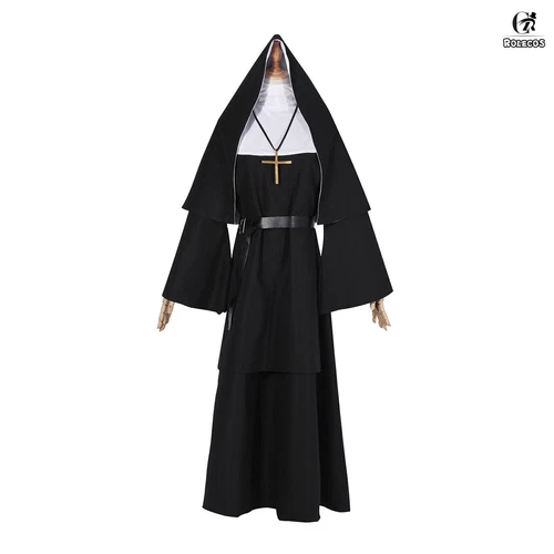 Halloween Die Nonne Valak Cosplay Kostüm The Conjuring 2 Kostüm Party Outfit - Bild 15 von 16