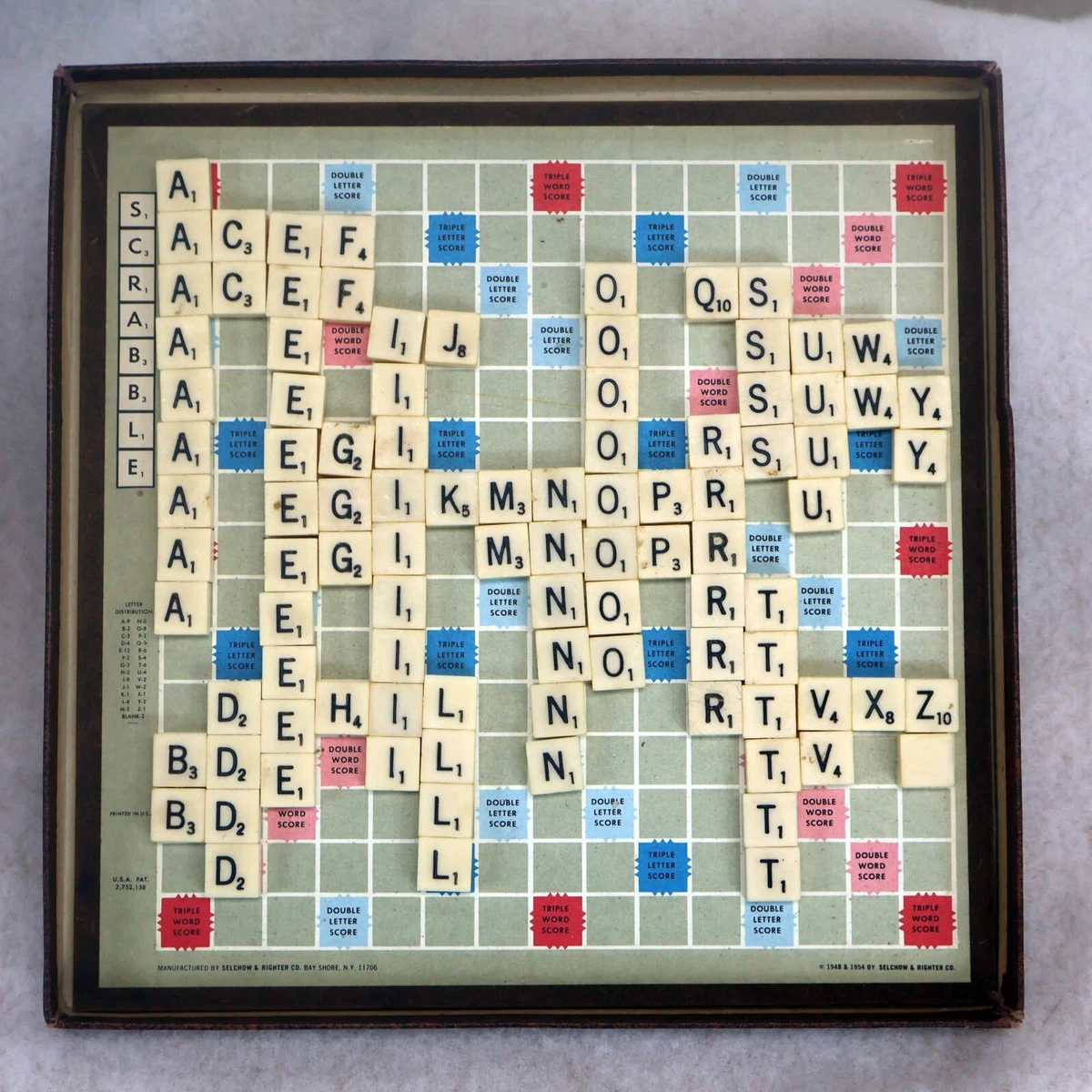 Replacement Magnetic Scrabble Tiles