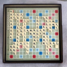 Scrabble Travel  Edition With Magnetic Tiles VTG individual replacement Parts