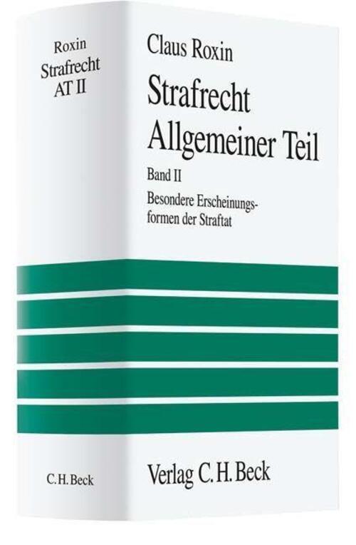 Thumbnail - Strafrecht. Allgemeiner Teil 2 | Claus Roxin | Buch | Xxxii | Deutsch