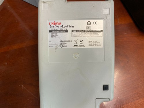 Unisys Burroughs SmartSource 120 DPM Check Scanner - SSX 1-PK2 - Picture 3 of 4