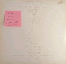 Jethro Tull The Best Of Jethro Tull Vinyl Record LP VG/VG CHR 1078 1976