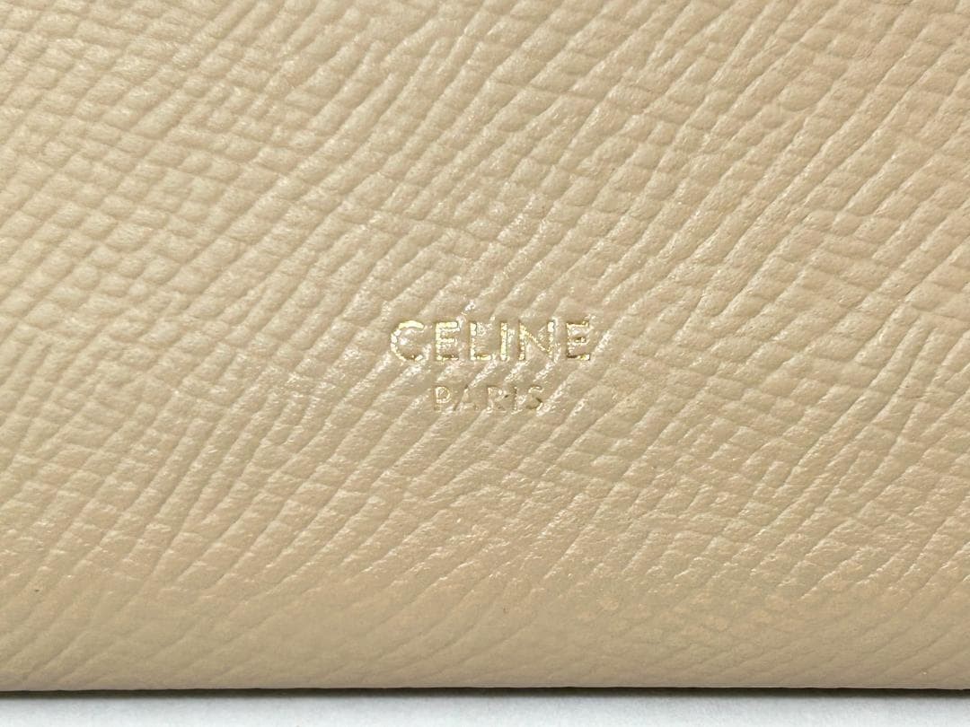 CELINE Celine Large Multi Function Long Wallet Bi… - image 10