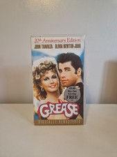 Grease 20th Anniversary Edition Vhs Tape
