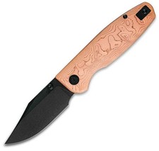 CMB MADE KNIVES Lucky Linerlock Copper Foil (CMB21D)