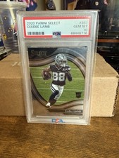 2020 Panini Select - Field Level CeeDee Lamb #357 (RC) Gem Mint 10 Rookie Card. rookie card picture