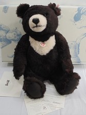 Steiff Alpaca Moon Teddy Ted Brown Bear 036491 Limited Edition Jointed w/Box