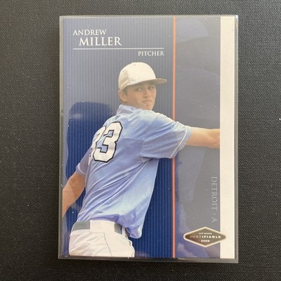2006 Just Minors Justifiable #28 Andrew Miller RC UNC