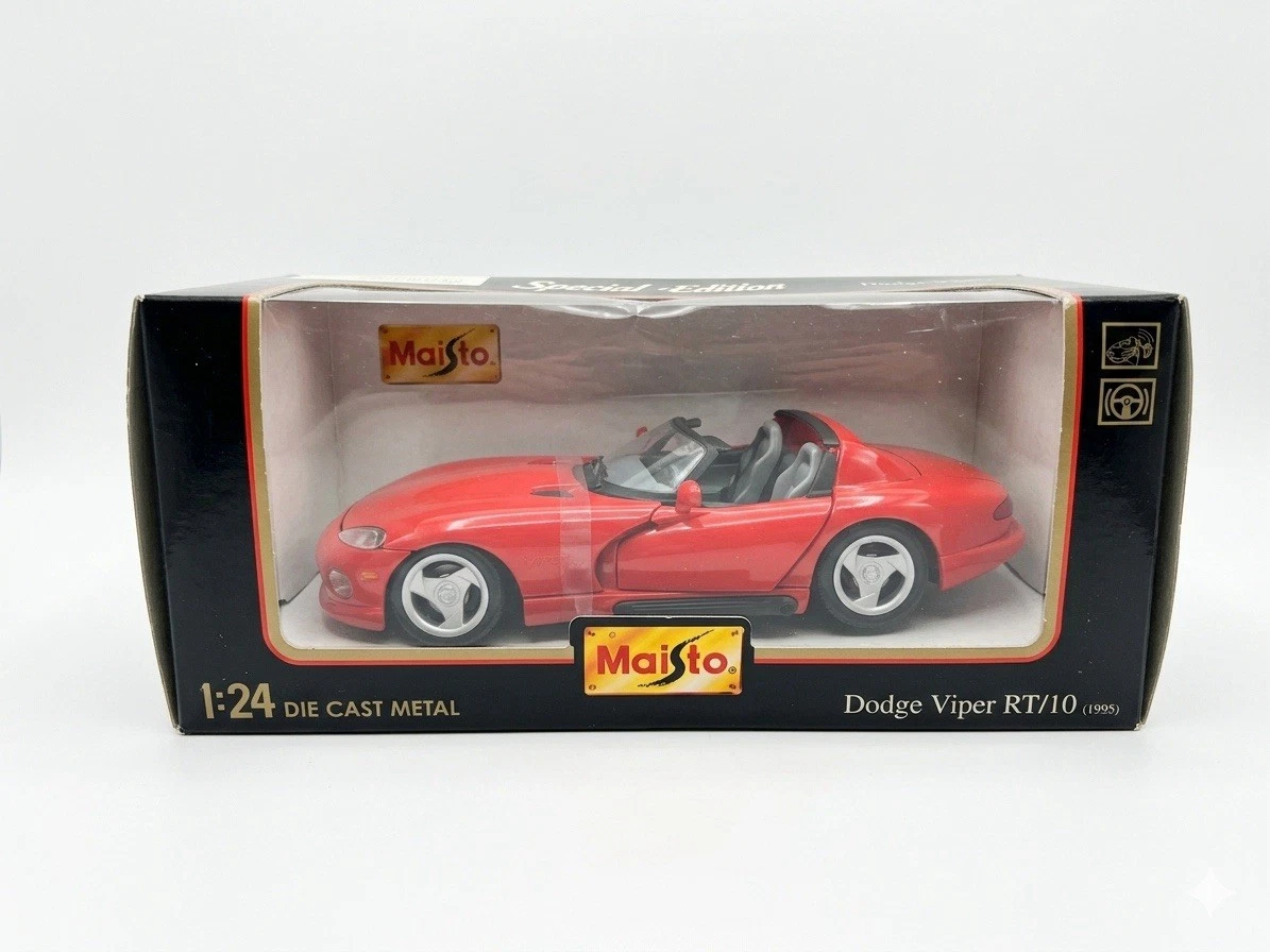 Maisto Dodge Viper RT/10 Contemporary Manufacture Diecast Cars for