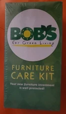Bob's Green Living Furniture Care Kit Fabric/Rug Cleaner + Wood Polish NEW 8oz