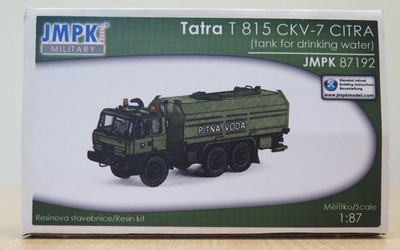 JMPK 87192 - Bausatz 1:87 - Tatra T 815 CKV-7 CITRA Trinkwassertank / 26-4