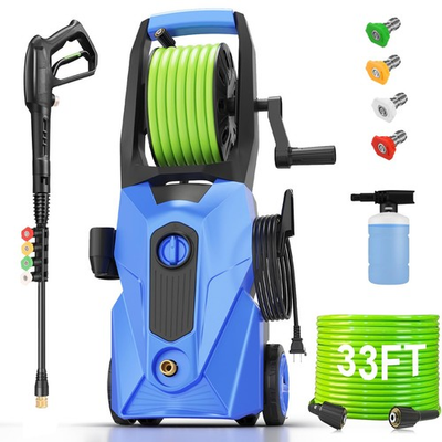 #ad Pressure Washer 5000PSI Power Washers Powered with 33ft Pressure Hose 4 Nozz... $221.34