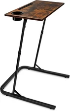 ikkle Adjustable Bike Trainer Fitness Desk, Portable Workstation Black 