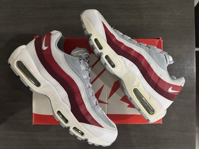 Nike Air Max 95 Essential White Wolf Grey-Pure 2017 749766-103 US 12 Mens DS