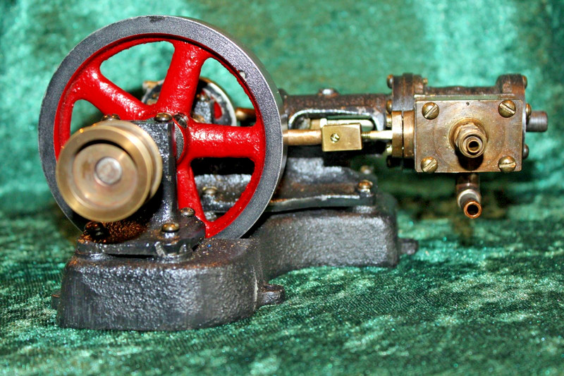 Steam engine PM Research with 3 3/4inch flywheel