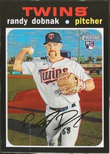 2020 Topps Heritage Baseball Randy Dobnak #534 EX