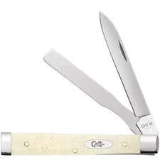 CASE XX KNIVES NATURAL SMOOTH BONE BABY DOC W/SHIELD 6282SP SS #22707 POCKET KNI