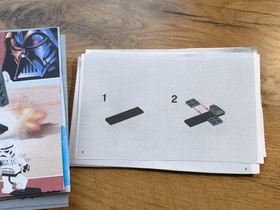 LEGO STAR WARS - 7667 Imperial Dropship - with 3 figures and printed instructions