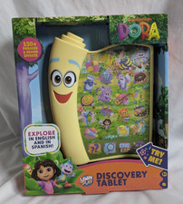 Dora Discovery Tablet Bilingual English Spanish 150 Sounds eKids New