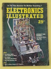  L Electronics Illustrated January 1959 Fawcett Book Magazine