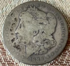 1888 Morgan Silver Dollar.   #C