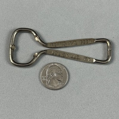 Vintage Drink Fehr's X/L Beer It's Good Small 3.5'' Metal Bottle Opener #56003