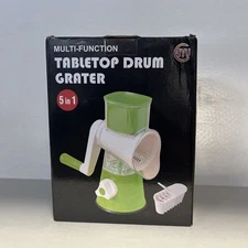 Tabletop Drum GRATER GREEN, NEW