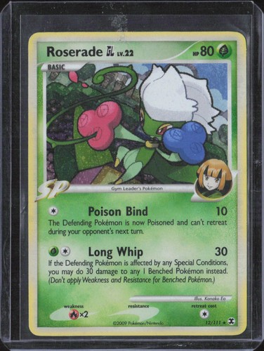 Roserade GL 12/111 Rising Rivals Holo Pokemon