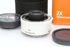 SONY SEL20TC 2.0x 2X Teleconverter Extender E-mount FE Full Frame GM Lens Used