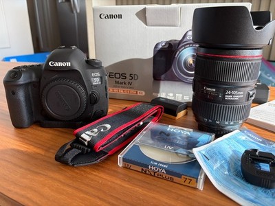 Canon EOS 5D Mark IV (WG) with EF 24-105 f/4L IS II USM lens kit