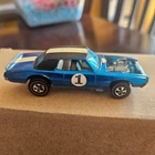 Vintage 1969 Hot Wheels Redline Blue TNT BIRD Diecast Toy Car Hong Kong