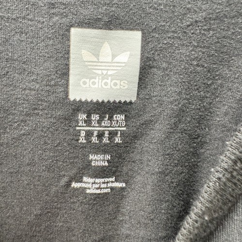 adidas Schmoo T-Shirt Mens XL Black Skateboarding Mark Gonzalez Shmoofoil Tee - Picture 4 of 10