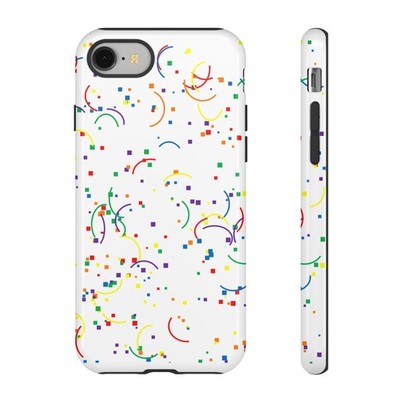 Colorful Confetti Pattern Phone Case | Tough Cases