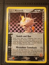 Pokémon TCG - Rocket's Meowth 46/109 Team Rocket Returns Regular - NM