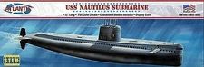 Atlantis USS Nautilus Submarine - Plastic Model Military Ship Kit - 1/300 Scale