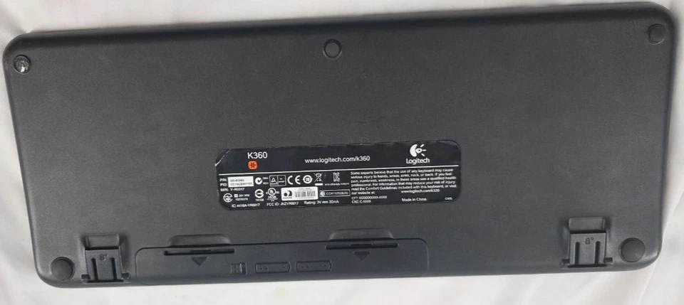 Logitech K360 Wireless Keyboard Gold Floral Edition – USB Compact Tested - Image 3 of 4