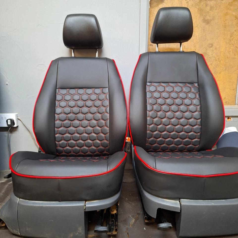 Vw Caddy Reupholstered Seats - Image 2 of 2