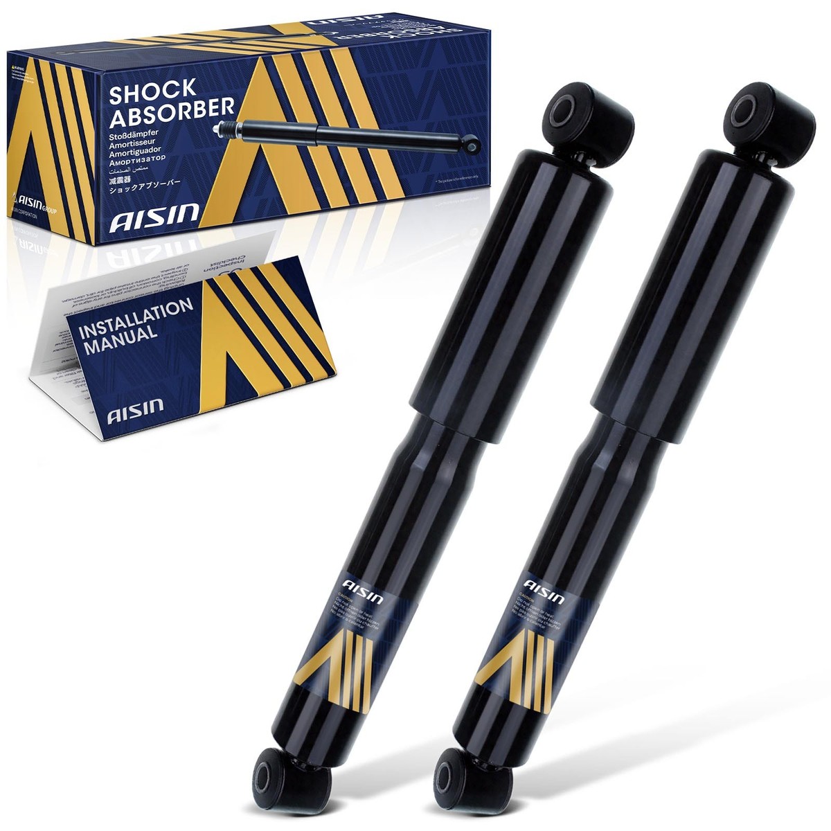 AISIN SABFD-00736 Pair Front Shock Absorbers for Ford F650 F750