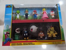 Super Mario Friends and Foes 2.5  Action Figure 10 Pack Jakks Bowser Peach More