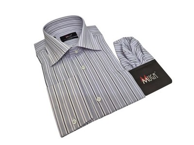 Slim fit Herren Hemd Lang Arm 39/40 Gr.M Lila