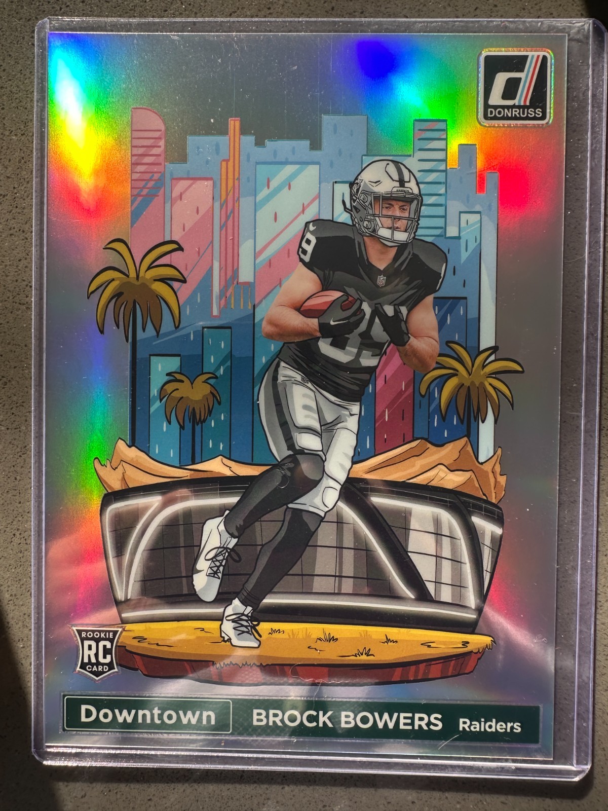 2024 Panini Donruss - Downtown Brock Bowers #17 Oversized (RC)